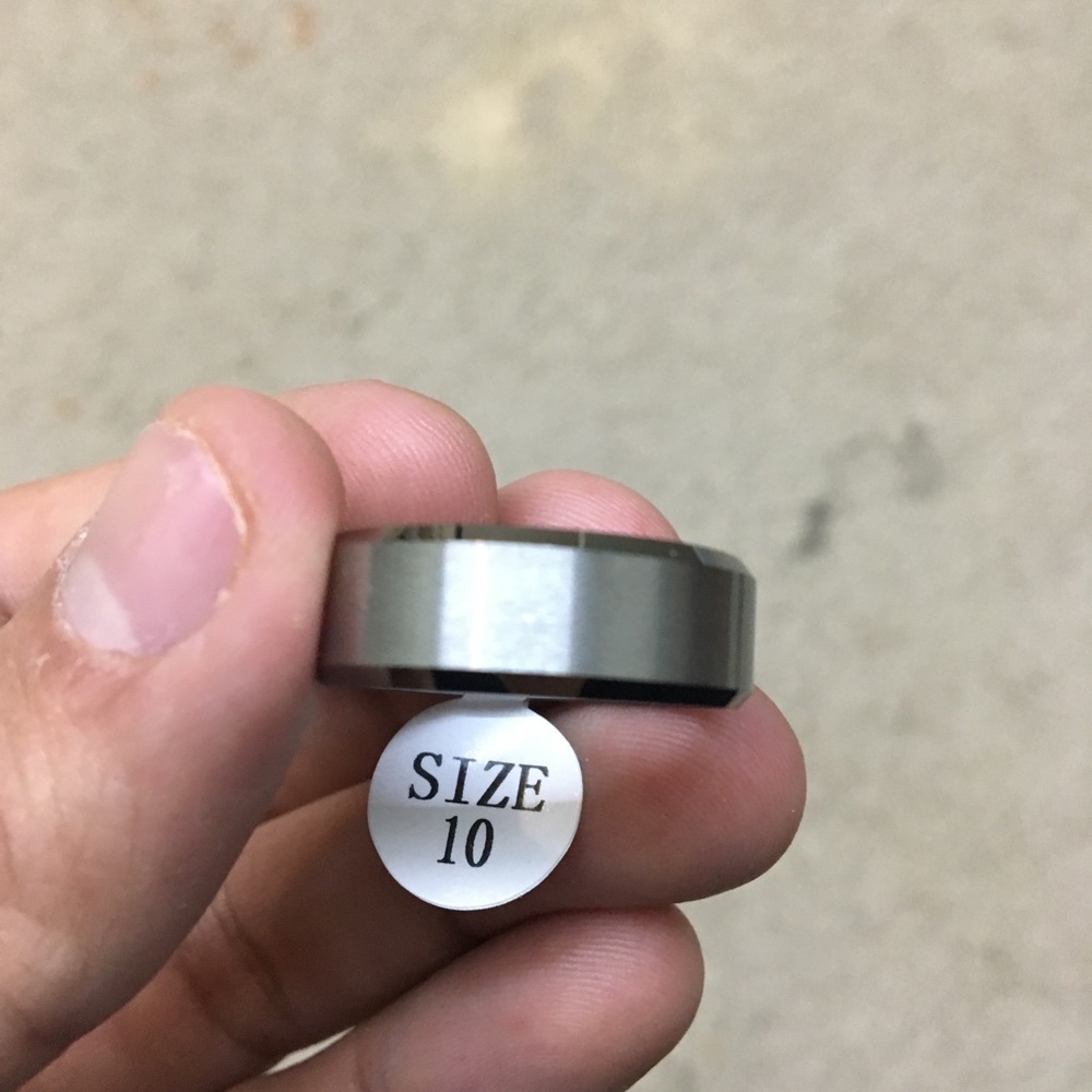 8mm Classic Tungsten Band Ring Jewelry Size 9-11 - Picture 6 of 8